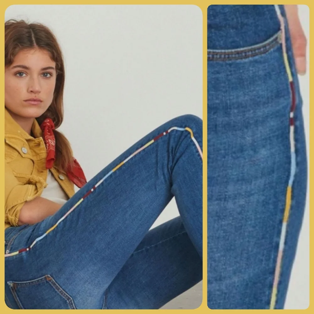 Pilcro and the Letterpress Slim Boyfriend Jeans - Picture 3 of 10